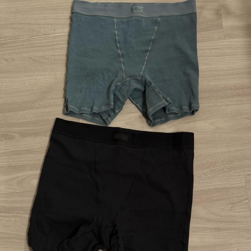 Skims Cotton Rib Boxer - Picture 3 of 4